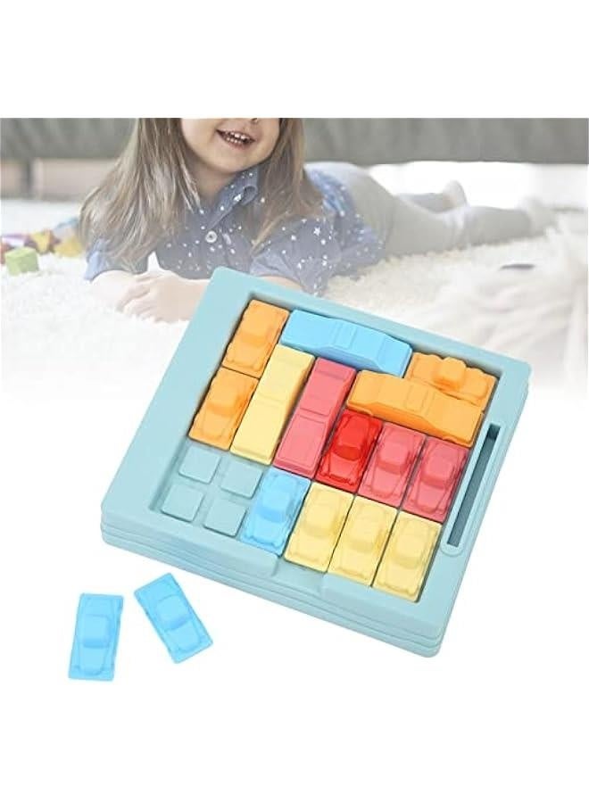 Traffic Puzzle Game ABS Slider Puzzle Traffic Logic Games Education Car Games Set for Kids Over 3 Years Old , Rush Hour Traffic Brain Game , game stocking stuffers for kids teen boysideas pu - Image 4